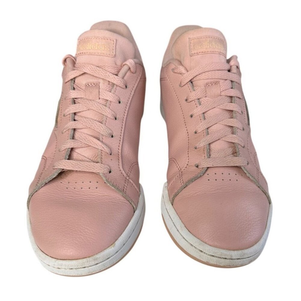 Adidas Roguera Pink Leather Sneakers Women’s Size 7.5 Retro Fitness Trainers